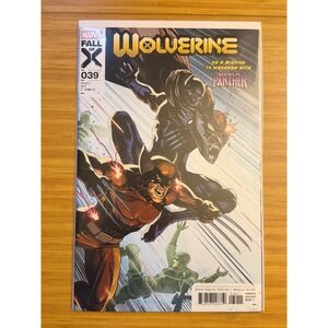 Marvel Wolverine 39 Fall of X Black Panther Mission Marvel Comics 2023 Percy Ryp